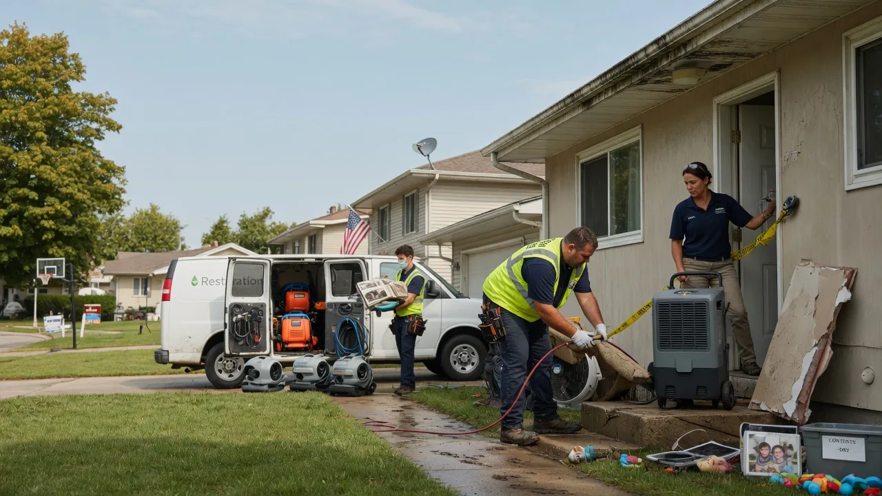 Water Damage Restoration in Mulhall, OK near me